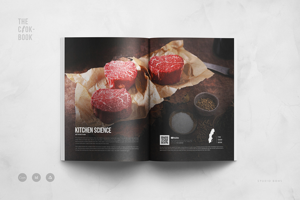 Cookbook | Recipe Book, a Brochure Template by Studio Bons (Photo 11 of 34)