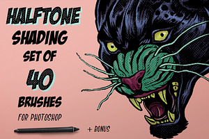 Halftone Brush Pack