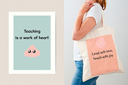 Bundle Kawaii Teacher Planner Pack, an Education Illustration by ElicoelhoDesign Shop (Thumbnail 8 of 9)