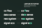 Forzon - Futuristic Display Typeface, a Sans Serif Font by Say Studio (Thumbnail 13 of 15)