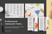 Modern Restaurant Menu, a Brochure Template by BigWeek (Thumbnail 2 of 4)