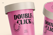 Ice Cream Packaging Mockup Set, a Cups & Container Mockup by Renderteam (Thumbnail 6 of 14)