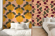 Orchard fruit vector patterns, a Pattern Graphic by Carpet Tapete Pretzel (Thumbnail 8 of 17)