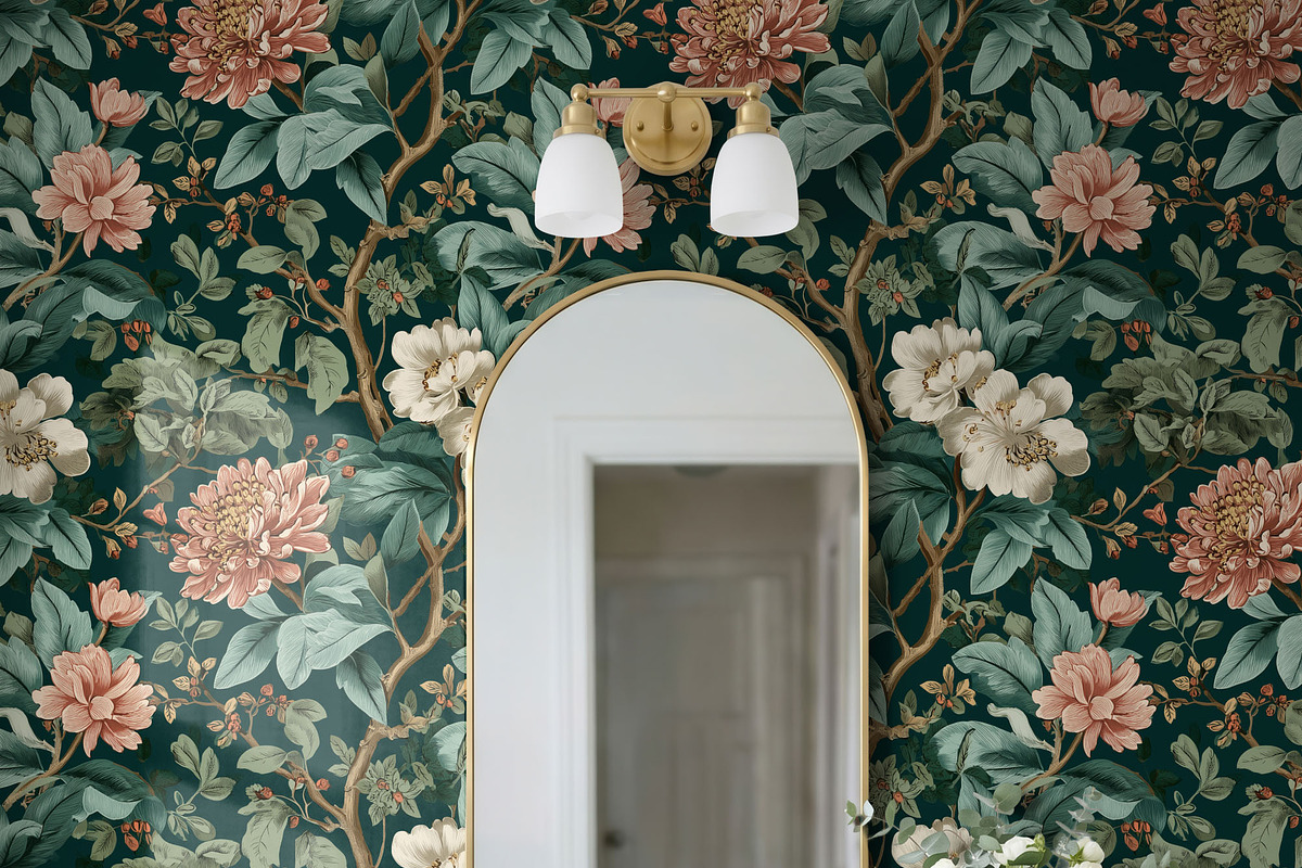 Bathroom Wallpaper Mockup PSD, a Household Mockup by 1001 mockups (Photo 8 of 12)