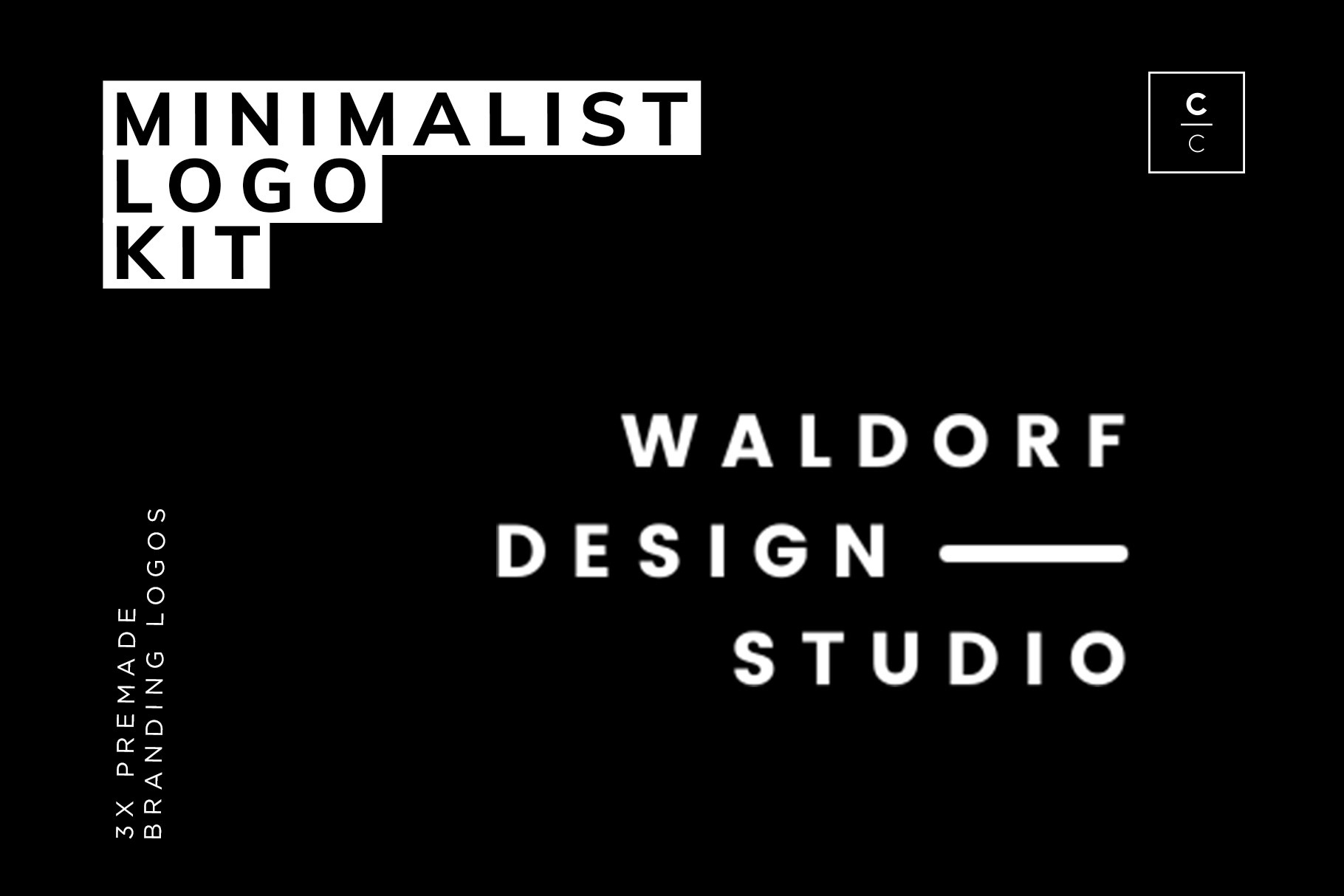Minimalist Logo Kit Canva Template, a Branding & Logo Template by ...