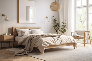 Scandinavian bedroom furniture, an Architecture Photo by Ylivdesign
