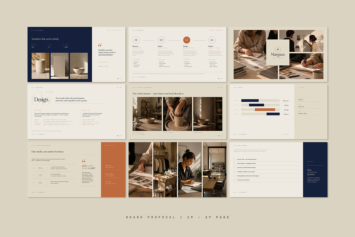 MARGAUX / Brand Proposal Template, a Presentation Template by Leleka.Store (Photo 11 of 16)