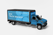 Box Truck Mockup, a Product Mockup by MrLetters (Thumbnail 3 of 5)