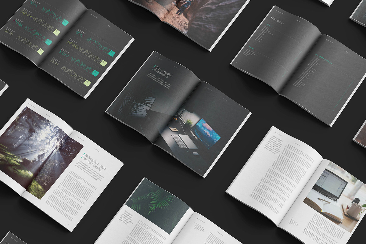 Corporate Annual Report template, a Templates & Theme by Ally Heart (Photo 11 of 11)