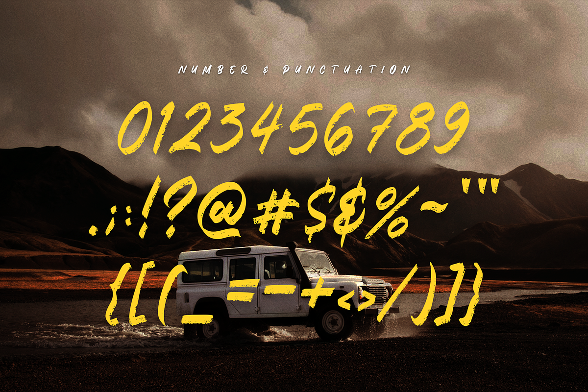 Brasskent - Brush Handwritten Font, a Handwritten Font by Maenjari Std (Photo 6 of 10)