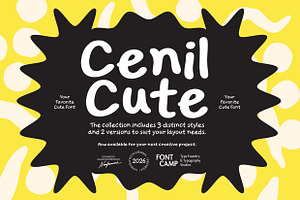 Cenil Cute Font