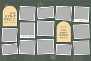 Christmas Photo Collage Template, a Social Media Template by DesignerCandies (Thumbnail 2 of 5)