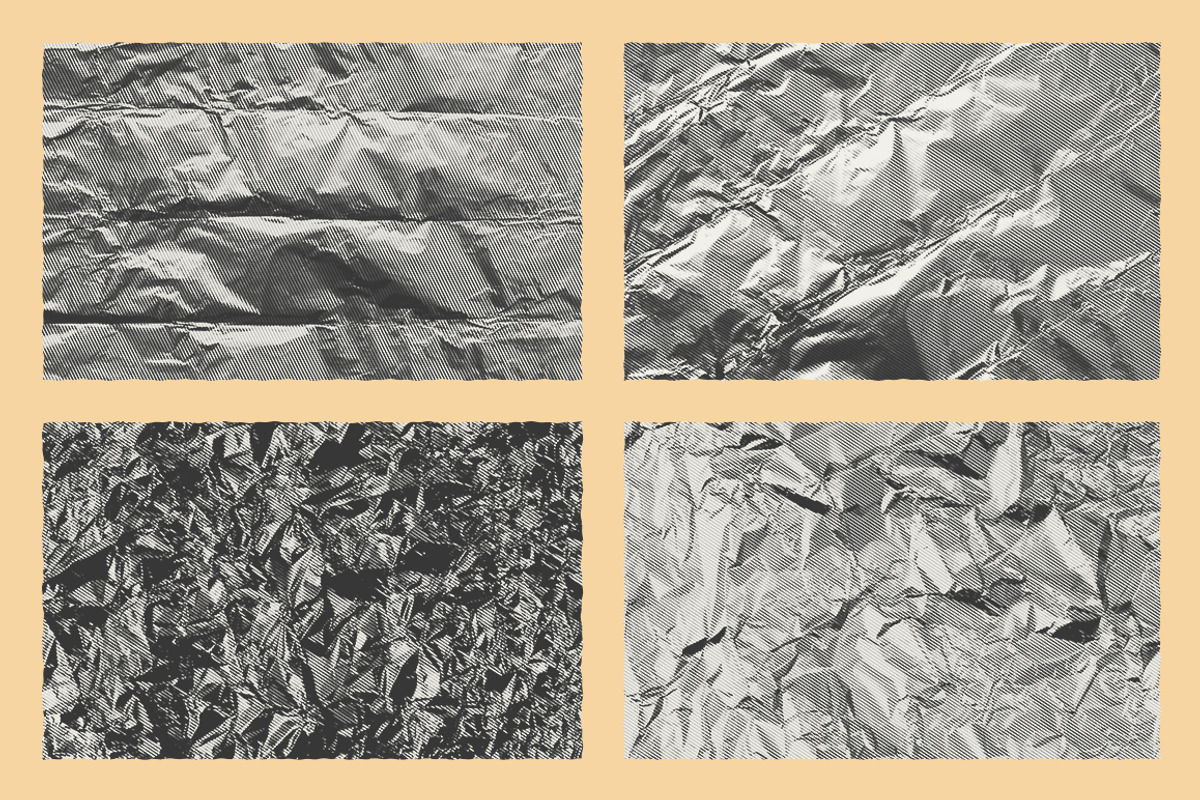 Fold Texture Background Pack, a Texture Graphic by Headfonts