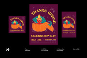 Thanksgiving Celebration Flyer, a Flyer Template by Neermana (Thumbnail 1 of 4)