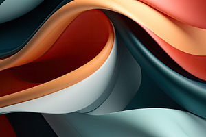 3d render of abstract wavy backgroun, a Photo by Iftikhar Alam