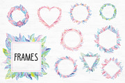 Bohemian Feathers Vector Set, a Decorative Illustration by kisikoida (Thumbnail 11 of 16)
