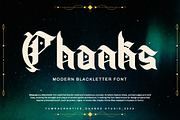 Sinevas - Modern Blackletter Font, a Blackletter Font by Dhabee (Thumbnail 8 of 15)