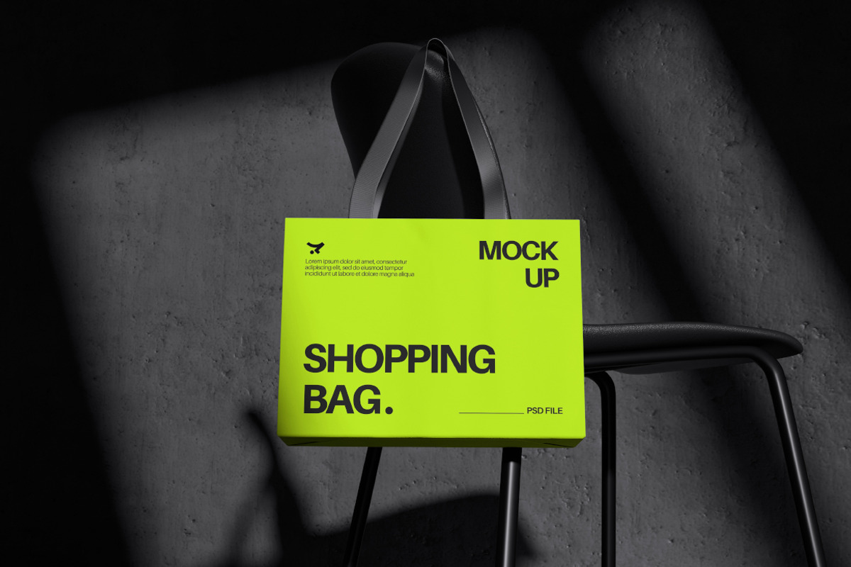 Shopping Bag Mockup Bundle Set, a Packaging Mockup by Rielismee (Photo 4 of 5)