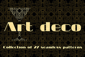 Art Deco Seamless Patterns