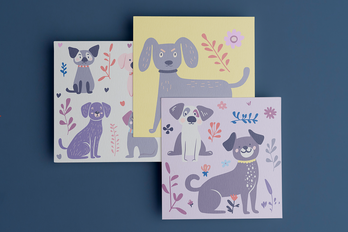Cute Doggy Bundle, an Animal Illustration by Mariia Kovalchuk (Photo 5 of 11)