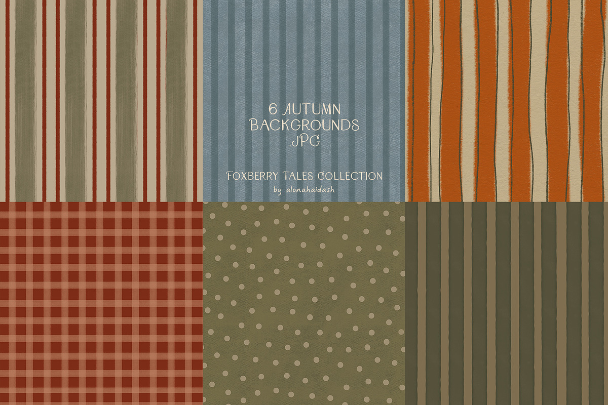 Foxberry Tales – Autumn Clipart Set, an Object Graphic by alonahaidash (Photo 12 of 13)