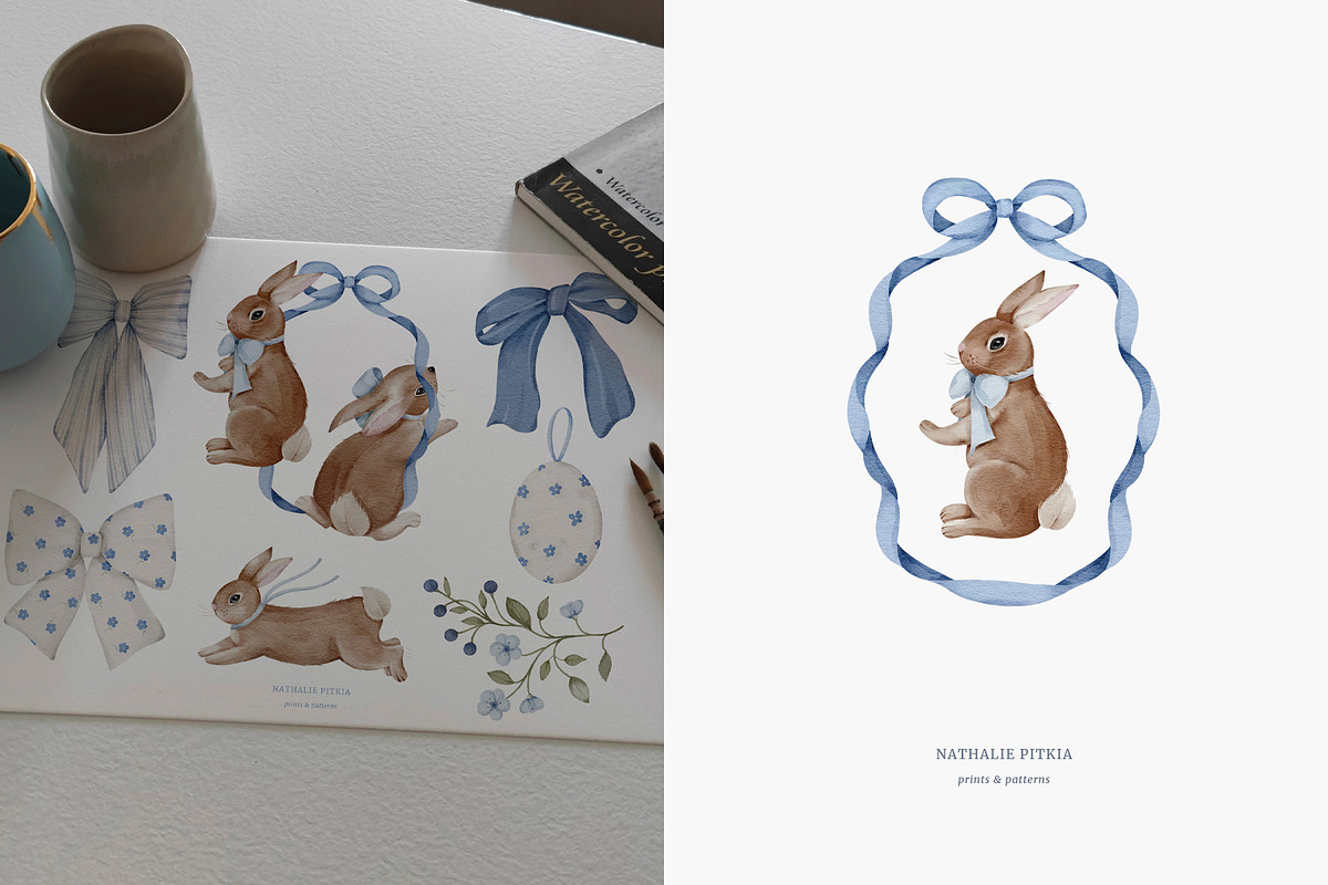 Easter in bloom collection, a Decorative Illustration by nathalieclaire (Photo 2 of 14)