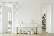 ROMANTIC CHRISTMAS Wall&Frame Mockup, a Poster Template by MyHomeMockups (Thumbnail 9 of 11)