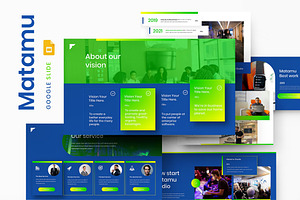 Matamu - Business Google Slide Templ, a Presentation Template by Dens Creative Studio