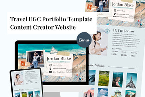 UGC Portfolio Website Template, a Websites & App Template by Sky and Stars