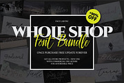 FONT BUNDLE - SHOP BUNDLE, a Script Font by Face Lab (Thumbnail 1 of 18)