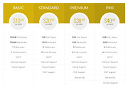 Pricing Table, a Templates & Theme by ARP Creation (Thumbnail 6 of 7)