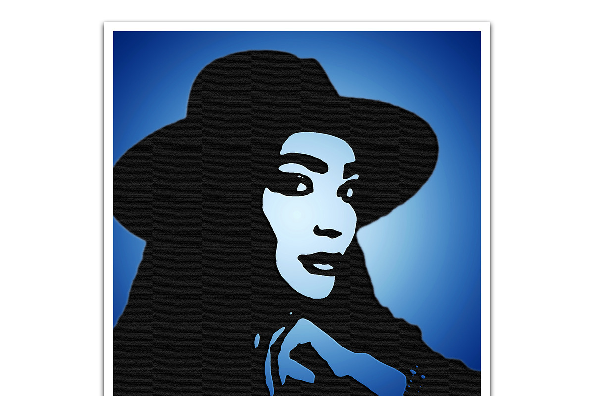 Vector Portrait Photoshop Action, an Action Add-On by Studio Retouch (Photo 5 of 11)