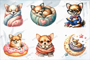 Cozy Chihuahua Dog Clipart, a Graphic by designcity5 (Thumbnail 2 of 5)