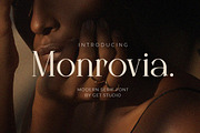 Monrovia - Modern Serif Font, a Serif Font by Get Studio (Thumbnail 1 of 16)