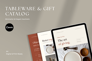 Tableware & Ceramic Gift Catalog