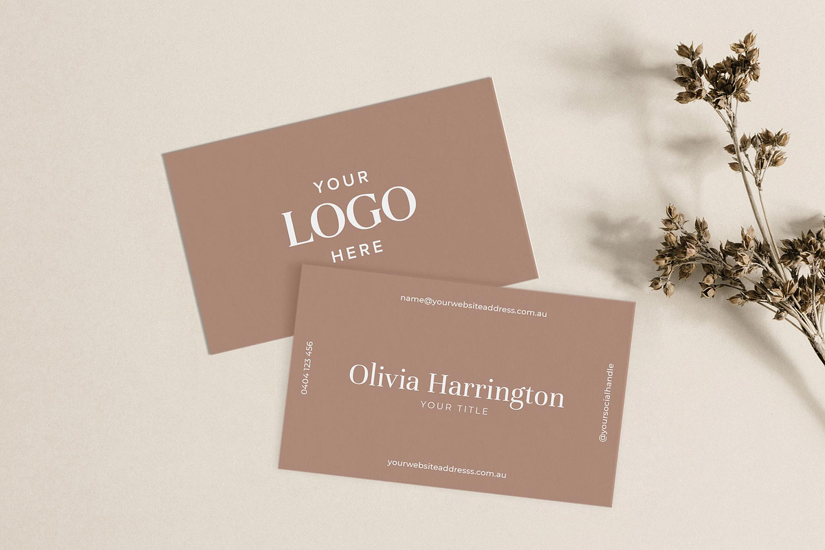 The CC - Business Cards, a Business Card Template by The Design Order Store (Photo 3 of 7)