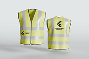 Safety Vest Mockup, an Apparel Mockup by HanaSaka_Studio (Thumbnail 4 of 5)