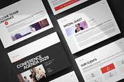 Conference Agenda Landscape Template, a Brochure Template by Pixelpick (Thumbnail 1 of 9)