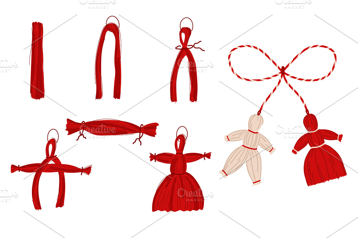 DIY Martisor Craft Set, a Seasonal Illustration by Milota (Photo 2 of 3)