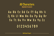 Hikran | Retro Condensed Font, a Sans Serif Font by twinstd (Thumbnail 10 of 13)