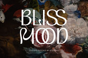 Bliss Mood | Stylized Typeface, a Sans Serif Font by Ef Studio (Thumbnail 1 of 14)