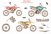 Transport bundle partIII watercolor, a Decorative Illustration by Marina Ermakova (Thumbnail 3 of 29)