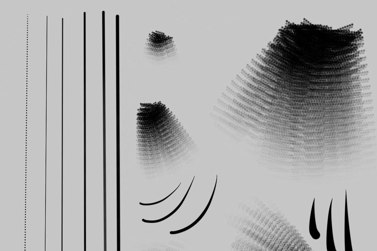 TATTOO LINERS & MAGS FOR PROCREATE, a Brush Add-On by Forget Me Not Brush Shop (Photo 2 of 2)