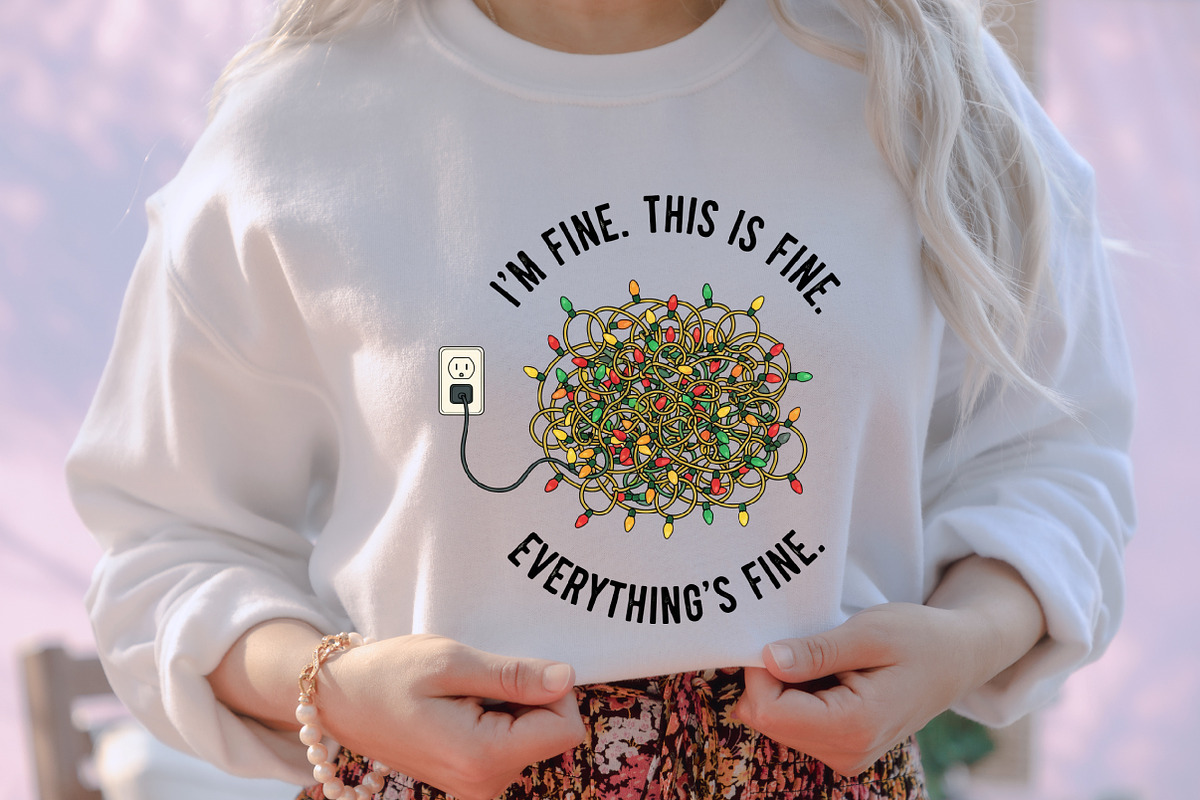 Funny Christmas Sublimation Png, an Illustration by designcity5 (Photo 7 of 8)