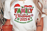 Family Christmas 2025 Png, an Illustration by Craft Nest (Thumbnail 3 of 6)