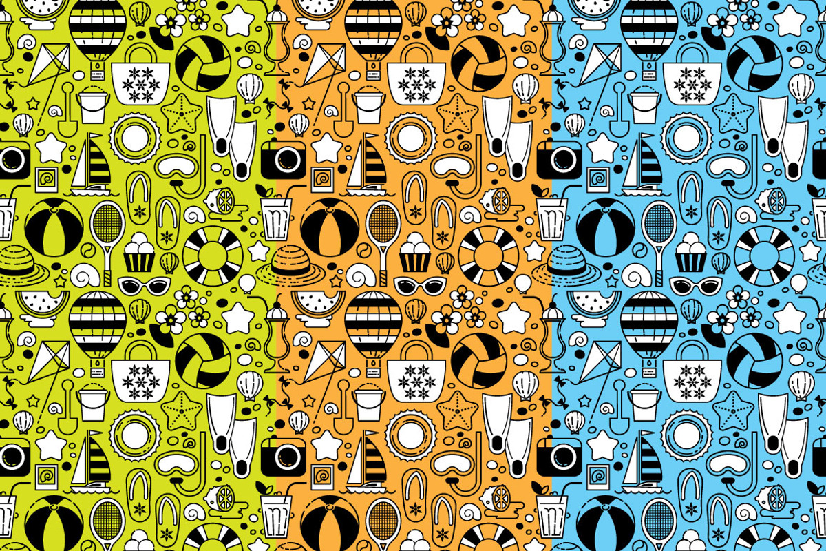 Summer bundle. Vector elements., an Icon by Imperator_Kot (Photo 4 of 4)