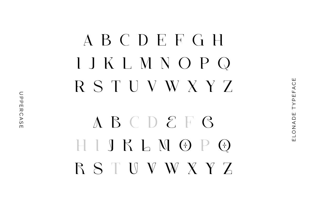 Elonade - Classic Serif Display Font, a Serif Font by Vesvocrea (Photo 10 of 11)