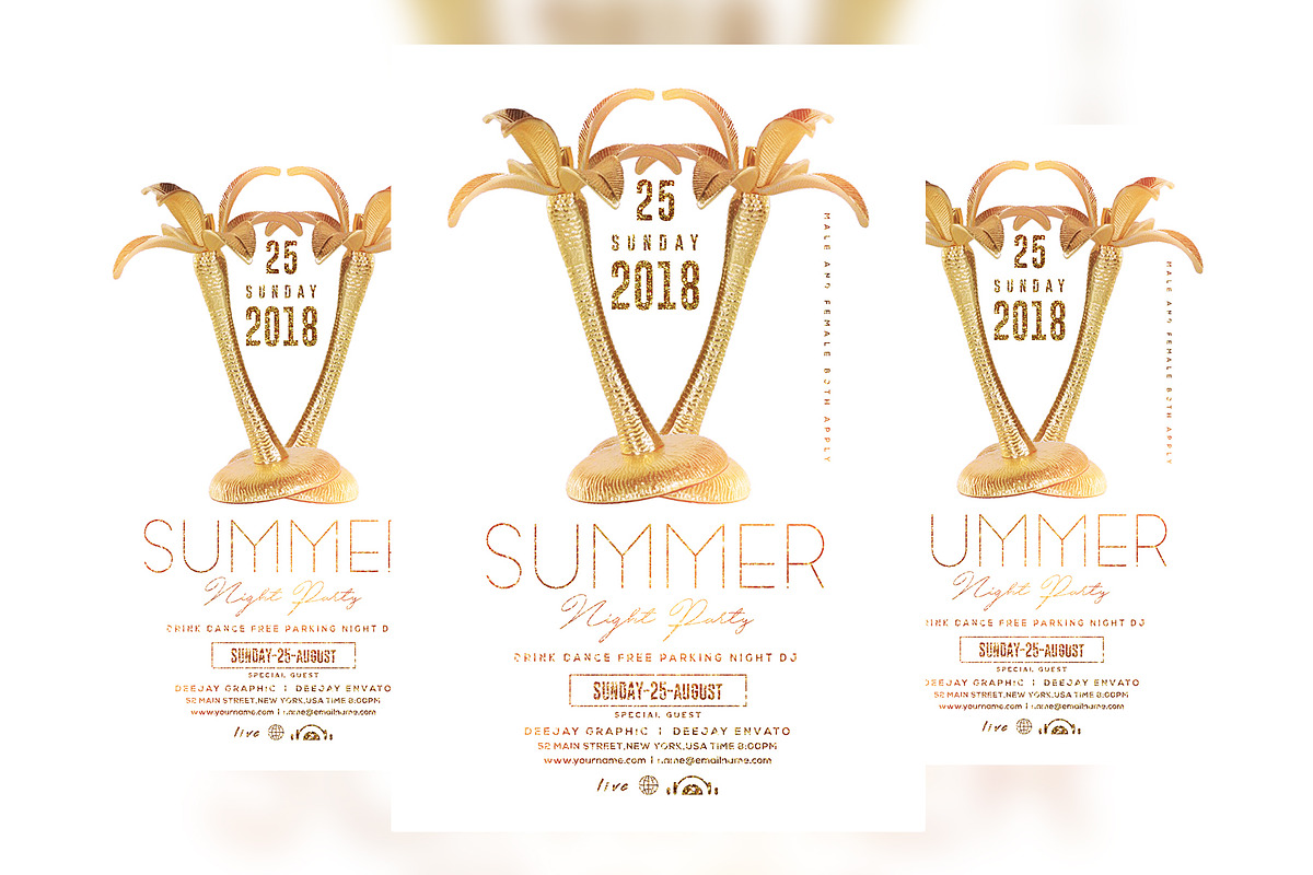Summer Flyer, a Flyer Template by VaaniDesigns (Photo 2 of 2)