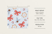 Winter holidays, a Pattern Graphic by Olena Kuznietsova (Thumbnail 3 of 8)