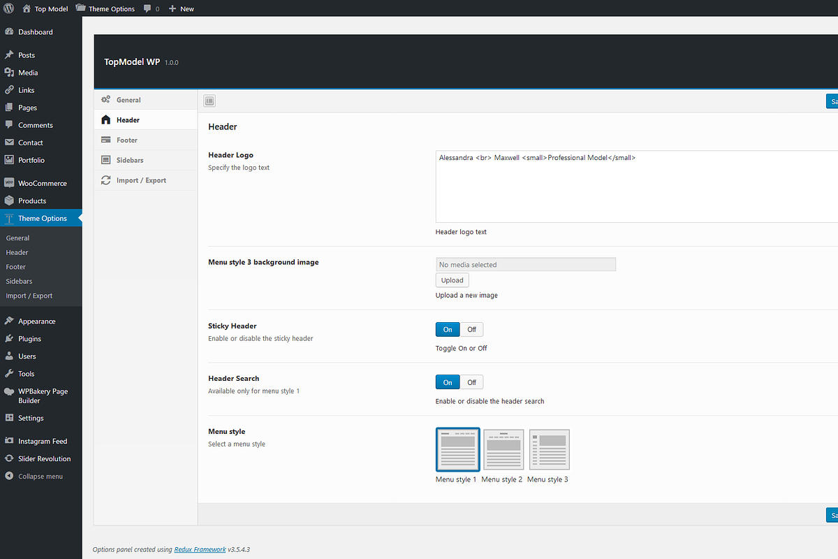 Top Model - Model WordPress Theme, a WordPress Template by europadns (Photo 5 of 8)